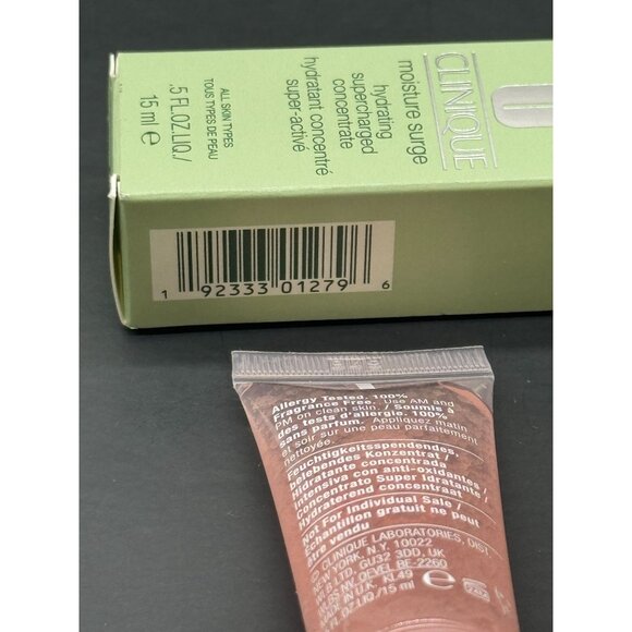 Clinique Moisture Surge Hydrating Supercharged Concentrate .5 Fl Oz - Picture 2 of 2